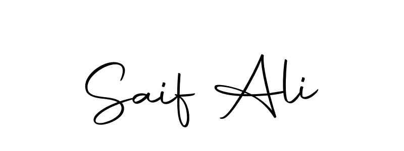 Make a beautiful signature design for name Saif Ali. Use this online signature maker to create a handwritten signature for free. Saif Ali signature style 10 images and pictures png