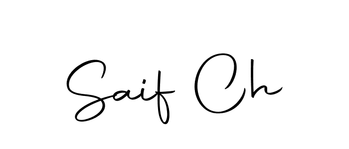 Make a beautiful signature design for name Saif Ch. Use this online signature maker to create a handwritten signature for free. Saif Ch signature style 10 images and pictures png