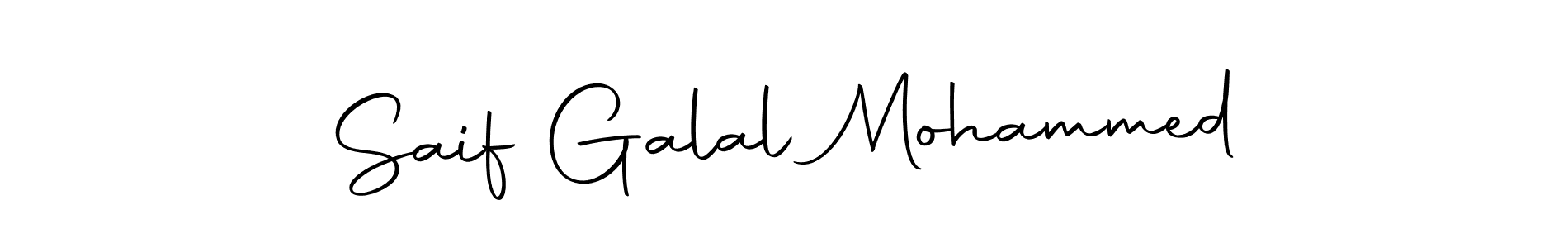 Make a beautiful signature design for name Saif Galal Mohammed. With this signature (Autography-DOLnW) style, you can create a handwritten signature for free. Saif Galal Mohammed signature style 10 images and pictures png