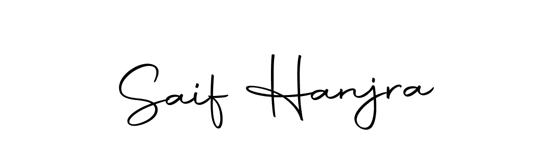 Use a signature maker to create a handwritten signature online. With this signature software, you can design (Autography-DOLnW) your own signature for name Saif Hanjra. Saif Hanjra signature style 10 images and pictures png