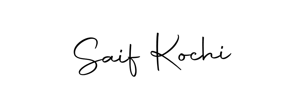 Make a beautiful signature design for name Saif Kochi. With this signature (Autography-DOLnW) style, you can create a handwritten signature for free. Saif Kochi signature style 10 images and pictures png