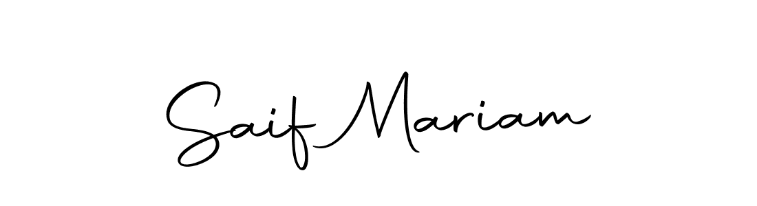 Make a beautiful signature design for name Saif Mariam. With this signature (Autography-DOLnW) style, you can create a handwritten signature for free. Saif Mariam signature style 10 images and pictures png