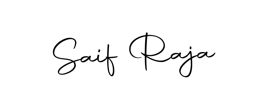 Design your own signature with our free online signature maker. With this signature software, you can create a handwritten (Autography-DOLnW) signature for name Saif Raja. Saif Raja signature style 10 images and pictures png