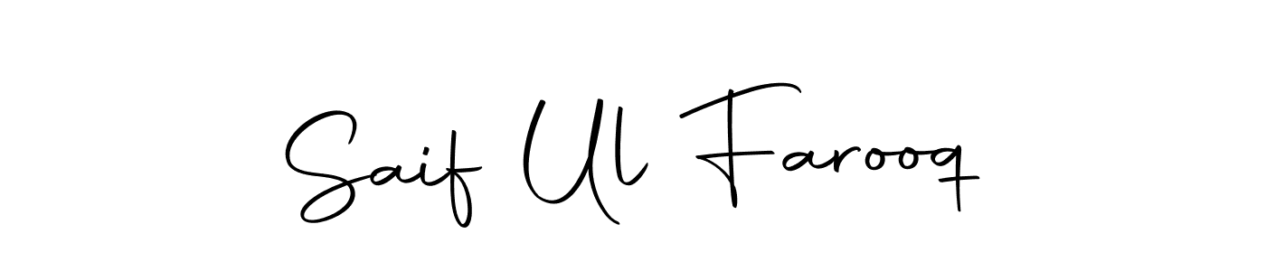Also we have Saif Ul Farooq name is the best signature style. Create professional handwritten signature collection using Autography-DOLnW autograph style. Saif Ul Farooq signature style 10 images and pictures png