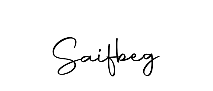 You should practise on your own different ways (Autography-DOLnW) to write your name (Saifbeg) in signature. don't let someone else do it for you. Saifbeg signature style 10 images and pictures png