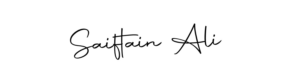 Make a short Saiftain Ali signature style. Manage your documents anywhere anytime using Autography-DOLnW. Create and add eSignatures, submit forms, share and send files easily. Saiftain Ali signature style 10 images and pictures png