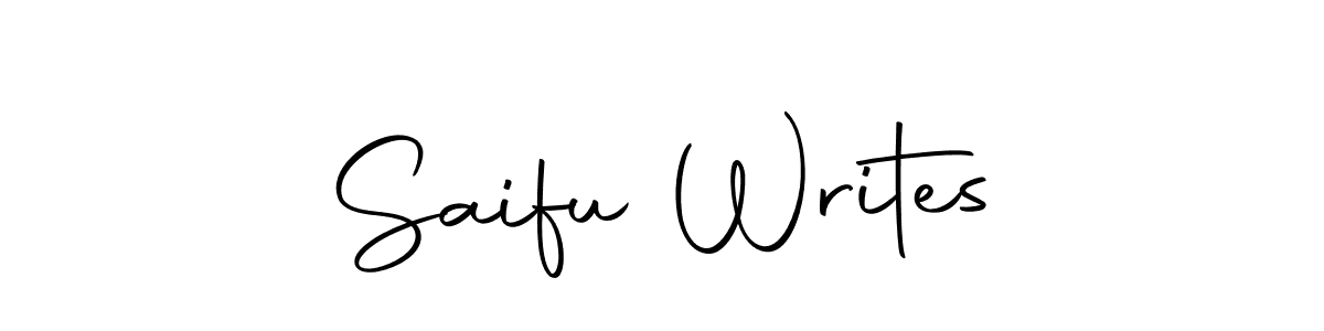 How to make Saifu Writes name signature. Use Autography-DOLnW style for creating short signs online. This is the latest handwritten sign. Saifu Writes signature style 10 images and pictures png