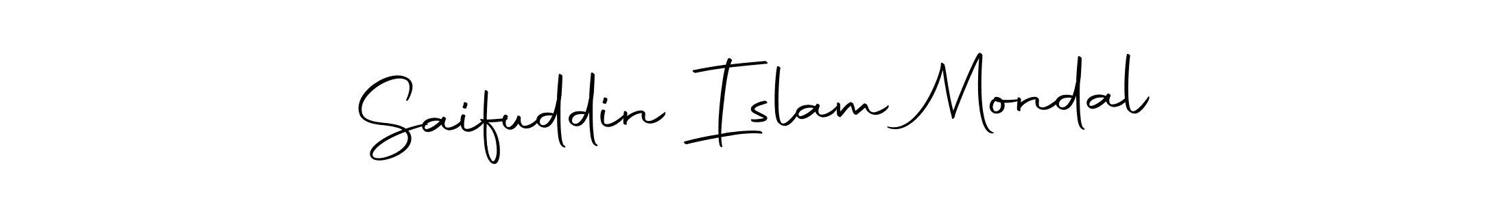 Make a beautiful signature design for name Saifuddin Islam Mondal. With this signature (Autography-DOLnW) style, you can create a handwritten signature for free. Saifuddin Islam Mondal signature style 10 images and pictures png