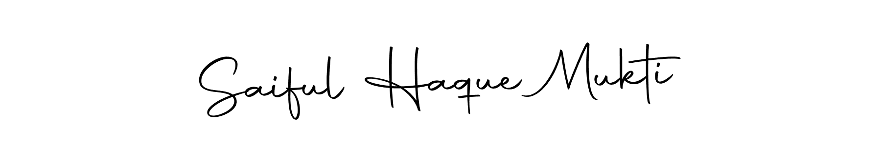 Saiful Haque Mukti stylish signature style. Best Handwritten Sign (Autography-DOLnW) for my name. Handwritten Signature Collection Ideas for my name Saiful Haque Mukti. Saiful Haque Mukti signature style 10 images and pictures png