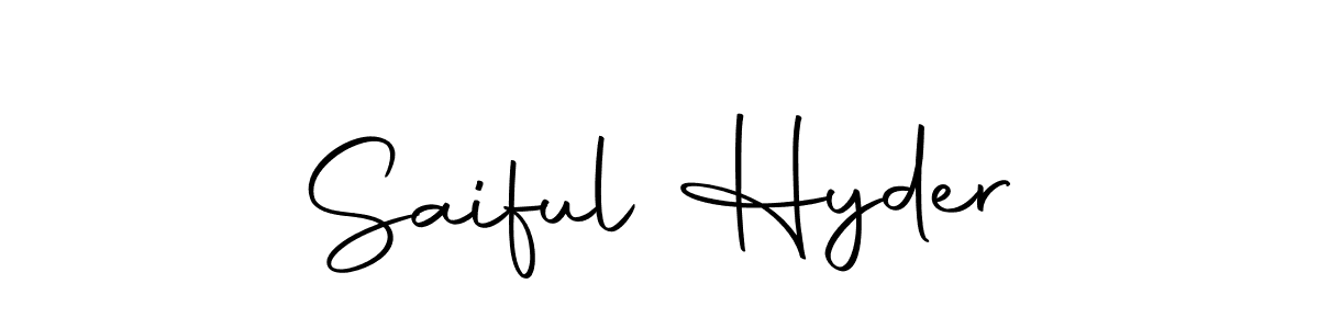 Also we have Saiful Hyder name is the best signature style. Create professional handwritten signature collection using Autography-DOLnW autograph style. Saiful Hyder signature style 10 images and pictures png