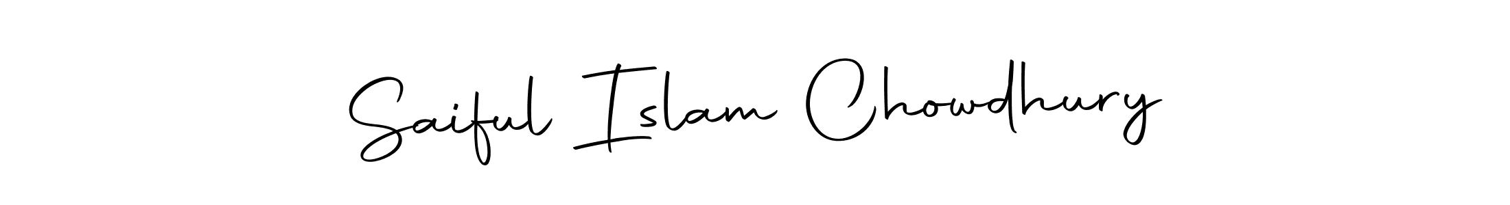 Use a signature maker to create a handwritten signature online. With this signature software, you can design (Autography-DOLnW) your own signature for name Saiful Islam Chowdhury. Saiful Islam Chowdhury signature style 10 images and pictures png