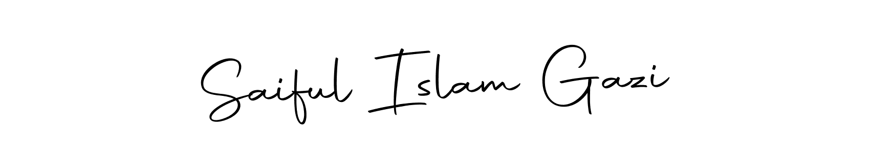 Make a beautiful signature design for name Saiful Islam Gazi. Use this online signature maker to create a handwritten signature for free. Saiful Islam Gazi signature style 10 images and pictures png