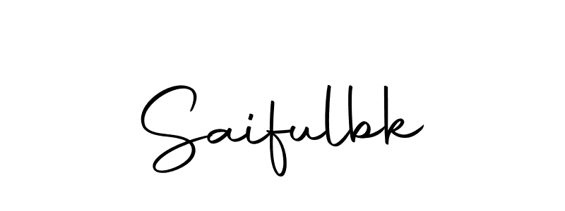 if you are searching for the best signature style for your name Saifulbk. so please give up your signature search. here we have designed multiple signature styles  using Autography-DOLnW. Saifulbk signature style 10 images and pictures png