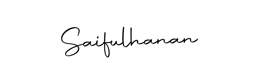 How to make Saifulhanan name signature. Use Autography-DOLnW style for creating short signs online. This is the latest handwritten sign. Saifulhanan signature style 10 images and pictures png