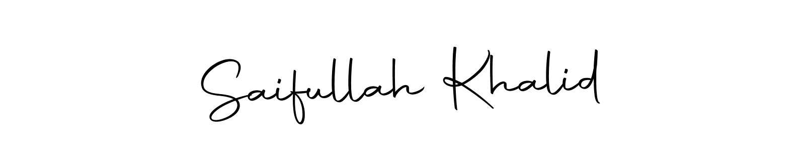 It looks lik you need a new signature style for name Saifullah Khalid. Design unique handwritten (Autography-DOLnW) signature with our free signature maker in just a few clicks. Saifullah Khalid signature style 10 images and pictures png
