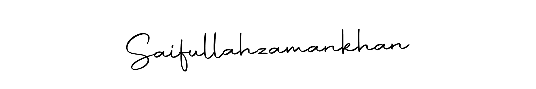 Make a beautiful signature design for name Saifullahzamankhan. With this signature (Autography-DOLnW) style, you can create a handwritten signature for free. Saifullahzamankhan signature style 10 images and pictures png