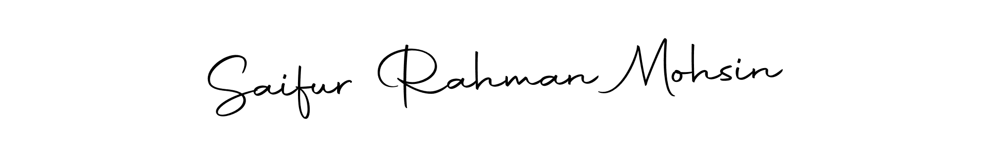 Make a short Saifur Rahman Mohsin signature style. Manage your documents anywhere anytime using Autography-DOLnW. Create and add eSignatures, submit forms, share and send files easily. Saifur Rahman Mohsin signature style 10 images and pictures png