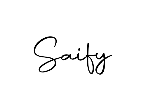 How to make Saify signature? Autography-DOLnW is a professional autograph style. Create handwritten signature for Saify name. Saify signature style 10 images and pictures png