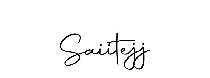 Make a beautiful signature design for name Saiitejj. With this signature (Autography-DOLnW) style, you can create a handwritten signature for free. Saiitejj signature style 10 images and pictures png