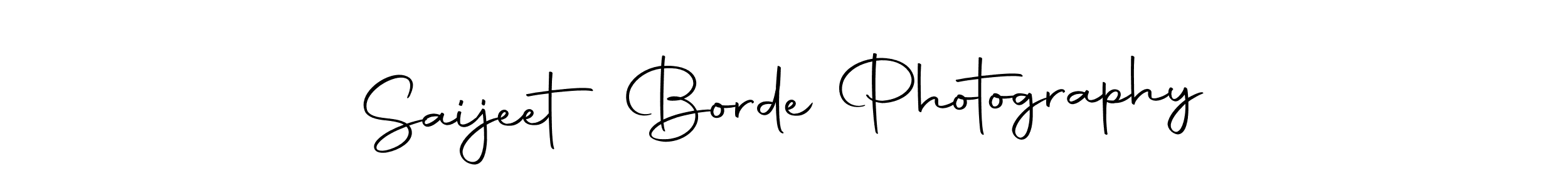 Make a beautiful signature design for name Saijeet Borde Photography. Use this online signature maker to create a handwritten signature for free. Saijeet Borde Photography signature style 10 images and pictures png