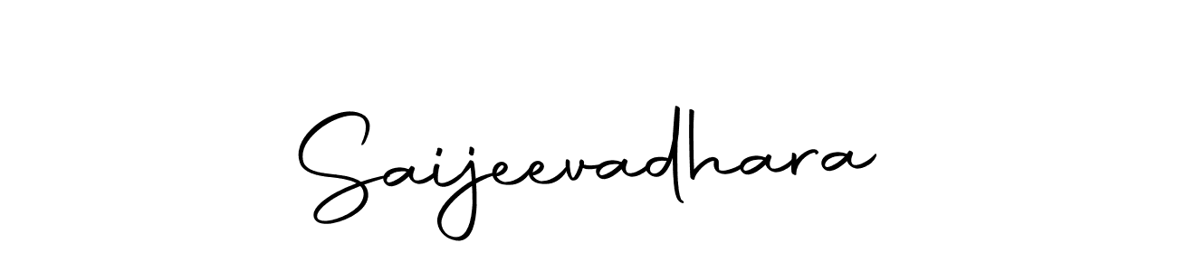 The best way (Autography-DOLnW) to make a short signature is to pick only two or three words in your name. The name Saijeevadhara include a total of six letters. For converting this name. Saijeevadhara signature style 10 images and pictures png