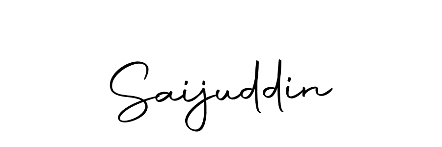 You should practise on your own different ways (Autography-DOLnW) to write your name (Saijuddin) in signature. don't let someone else do it for you. Saijuddin signature style 10 images and pictures png