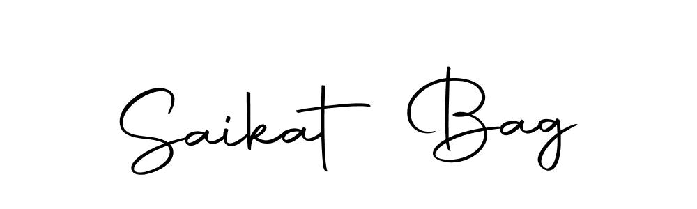 Make a beautiful signature design for name Saikat Bag. With this signature (Autography-DOLnW) style, you can create a handwritten signature for free. Saikat Bag signature style 10 images and pictures png