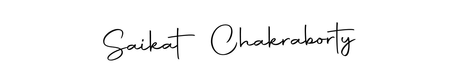 if you are searching for the best signature style for your name Saikat Chakraborty. so please give up your signature search. here we have designed multiple signature styles  using Autography-DOLnW. Saikat Chakraborty signature style 10 images and pictures png