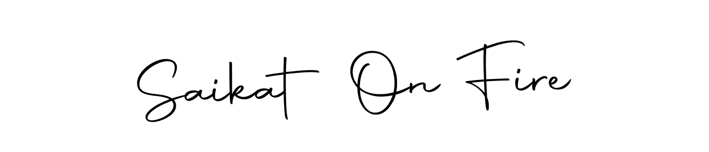 Also we have Saikat On Fire name is the best signature style. Create professional handwritten signature collection using Autography-DOLnW autograph style. Saikat On Fire signature style 10 images and pictures png