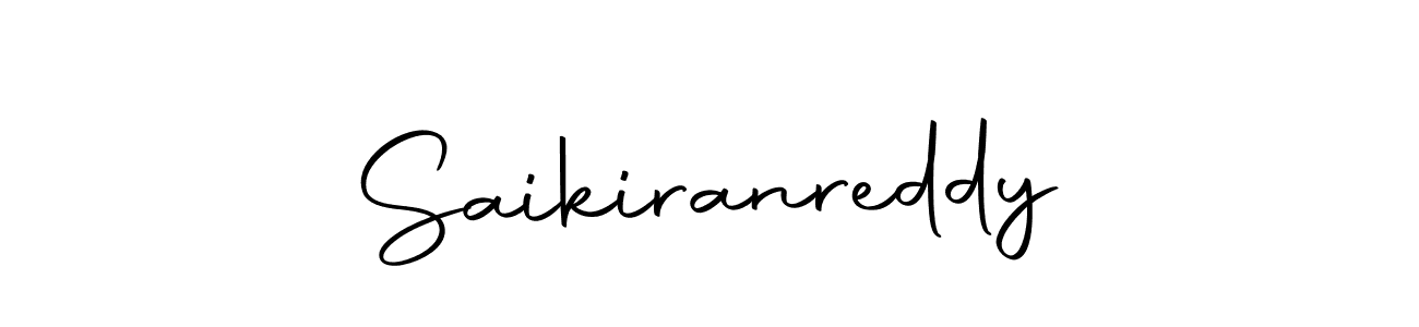 Create a beautiful signature design for name Saikiranreddy. With this signature (Autography-DOLnW) fonts, you can make a handwritten signature for free. Saikiranreddy signature style 10 images and pictures png