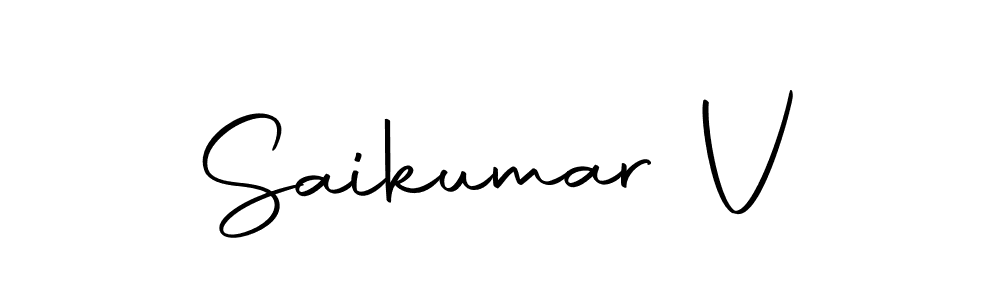 Also You can easily find your signature by using the search form. We will create Saikumar V name handwritten signature images for you free of cost using Autography-DOLnW sign style. Saikumar V signature style 10 images and pictures png