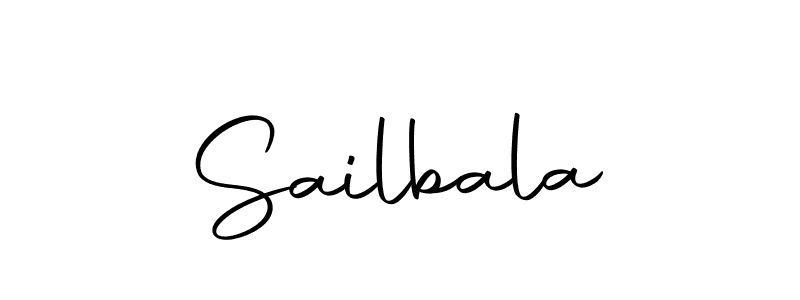 Make a beautiful signature design for name Sailbala. Use this online signature maker to create a handwritten signature for free. Sailbala signature style 10 images and pictures png