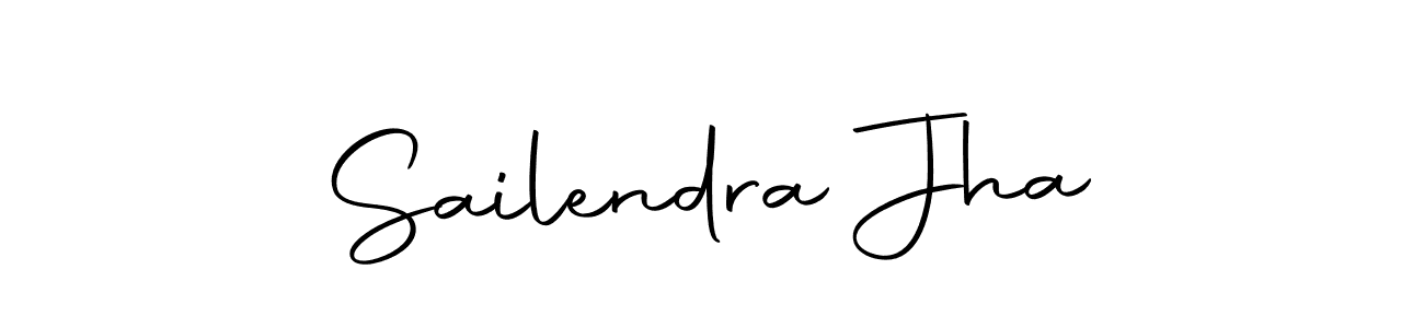 How to make Sailendra Jha name signature. Use Autography-DOLnW style for creating short signs online. This is the latest handwritten sign. Sailendra Jha signature style 10 images and pictures png