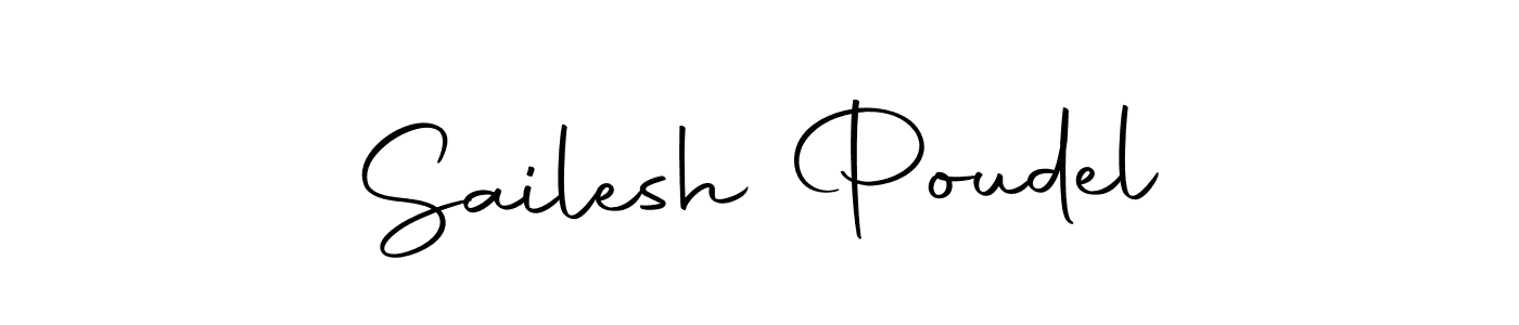 Use a signature maker to create a handwritten signature online. With this signature software, you can design (Autography-DOLnW) your own signature for name Sailesh Poudel. Sailesh Poudel signature style 10 images and pictures png