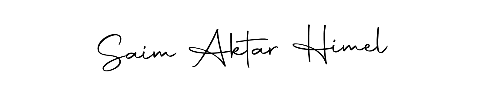 You should practise on your own different ways (Autography-DOLnW) to write your name (Saim Aktar Himel) in signature. don't let someone else do it for you. Saim Aktar Himel signature style 10 images and pictures png