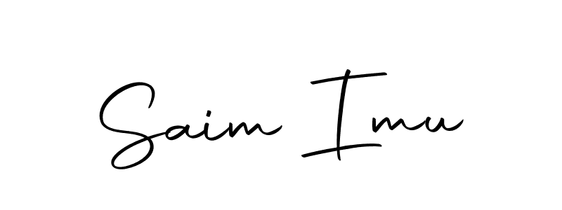 Make a short Saim Imu signature style. Manage your documents anywhere anytime using Autography-DOLnW. Create and add eSignatures, submit forms, share and send files easily. Saim Imu signature style 10 images and pictures png