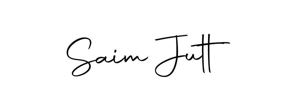 The best way (Autography-DOLnW) to make a short signature is to pick only two or three words in your name. The name Saim Jutt include a total of six letters. For converting this name. Saim Jutt signature style 10 images and pictures png