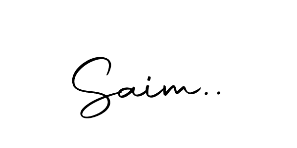 Make a short Saim.. signature style. Manage your documents anywhere anytime using Autography-DOLnW. Create and add eSignatures, submit forms, share and send files easily. Saim.. signature style 10 images and pictures png