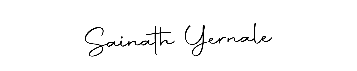 Similarly Autography-DOLnW is the best handwritten signature design. Signature creator online .You can use it as an online autograph creator for name Sainath Yernale. Sainath Yernale signature style 10 images and pictures png