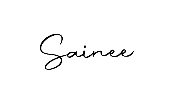 Make a beautiful signature design for name Sainee. Use this online signature maker to create a handwritten signature for free. Sainee signature style 10 images and pictures png