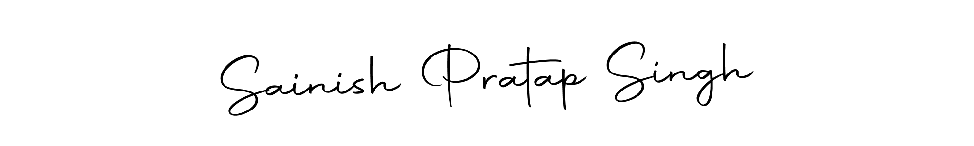 Make a beautiful signature design for name Sainish Pratap Singh. Use this online signature maker to create a handwritten signature for free. Sainish Pratap Singh signature style 10 images and pictures png