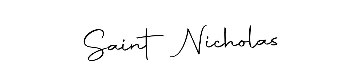 Make a beautiful signature design for name Saint Nicholas. Use this online signature maker to create a handwritten signature for free. Saint Nicholas signature style 10 images and pictures png
