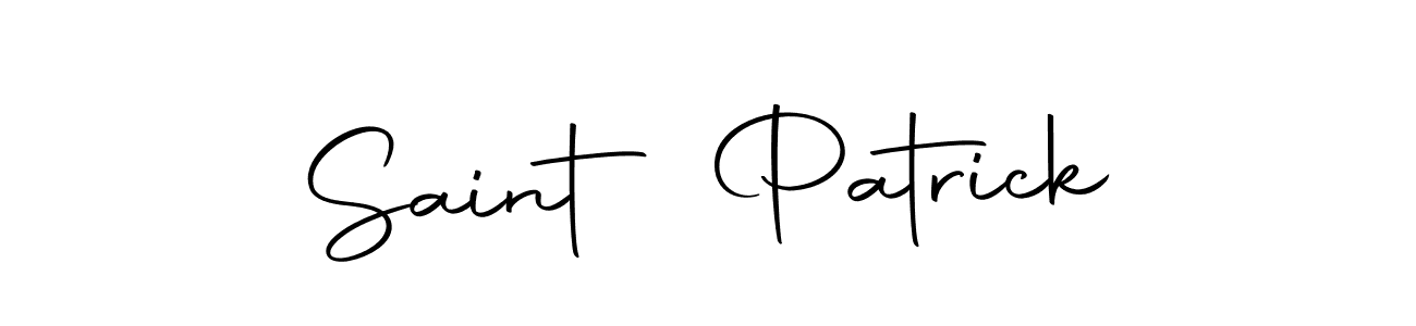 Make a beautiful signature design for name Saint Patrick. With this signature (Autography-DOLnW) style, you can create a handwritten signature for free. Saint Patrick signature style 10 images and pictures png