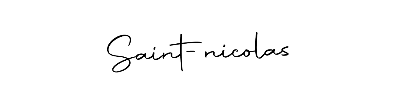 Check out images of Autograph of Saint-nicolas name. Actor Saint-nicolas Signature Style. Autography-DOLnW is a professional sign style online. Saint-nicolas signature style 10 images and pictures png