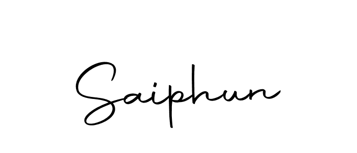 Make a beautiful signature design for name Saiphun. Use this online signature maker to create a handwritten signature for free. Saiphun signature style 10 images and pictures png