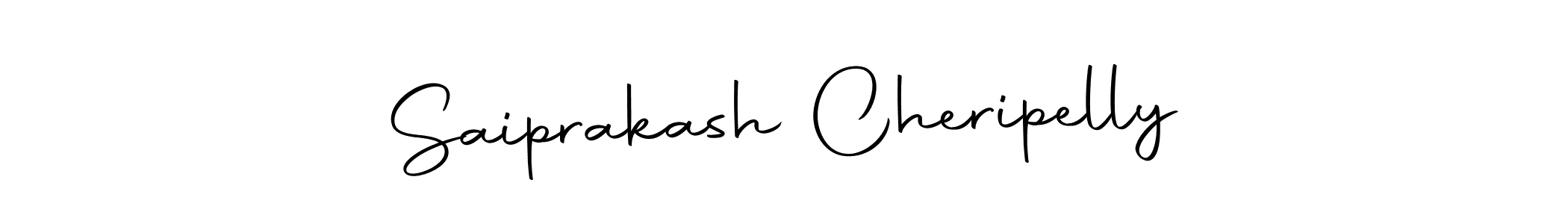 The best way (Autography-DOLnW) to make a short signature is to pick only two or three words in your name. The name Saiprakash Cheripelly include a total of six letters. For converting this name. Saiprakash Cheripelly signature style 10 images and pictures png