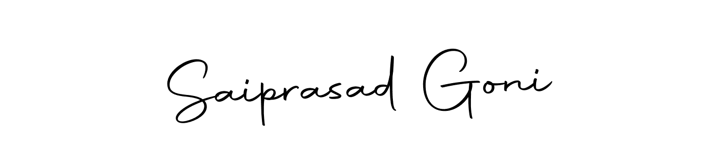 You can use this online signature creator to create a handwritten signature for the name Saiprasad Goni. This is the best online autograph maker. Saiprasad Goni signature style 10 images and pictures png