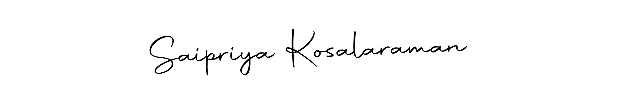 Here are the top 10 professional signature styles for the name Saipriya Kosalaraman. These are the best autograph styles you can use for your name. Saipriya Kosalaraman signature style 10 images and pictures png