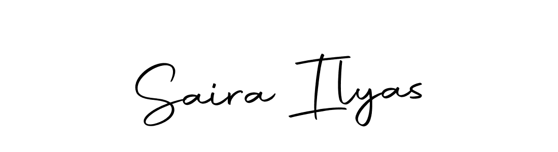 Use a signature maker to create a handwritten signature online. With this signature software, you can design (Autography-DOLnW) your own signature for name Saira Ilyas. Saira Ilyas signature style 10 images and pictures png