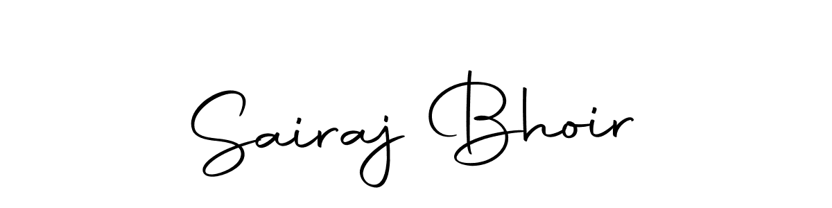 Design your own signature with our free online signature maker. With this signature software, you can create a handwritten (Autography-DOLnW) signature for name Sairaj Bhoir. Sairaj Bhoir signature style 10 images and pictures png